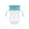 ЧАША НЕРАЗЛИВАЩА 360 ГРАДУСА СИНЯ 270ml с дръжки