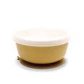 СИЛИКОНОВА ВАКУУМ КУПА С КАПАК NATURAL YELLOW