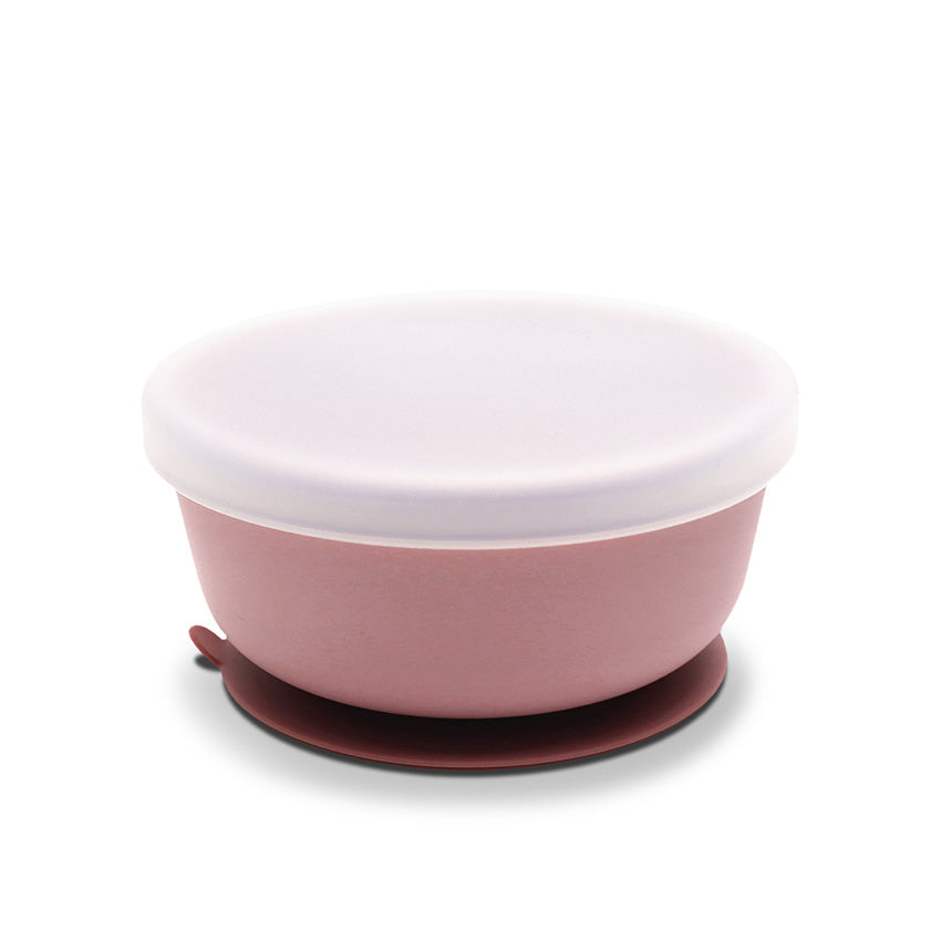 СИЛИКОНОВА ВАКУУМ КУПА С КАПАК NATURAL DEEP PINK