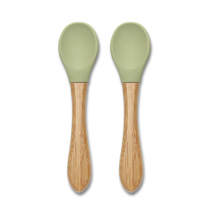 СИЛИКОНОВИ ЛЪЖИЧКИ С БАМБУК 2БР NATURAL FRESH GREE