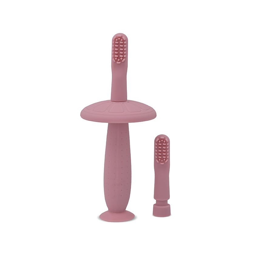 СИЛИКОНОВА ЧЕТКА ЗА ЗЪБИ С ПРЕДПАЗИТЕЛИТЕЛ BLUSH P