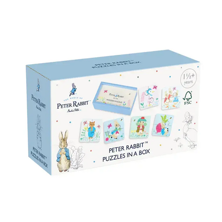 Дървен съответсващ пъзел- Peter Rabbit - снимка 5
