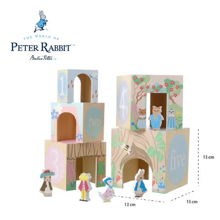 Дървени кубчета за подреждане- Peter Rabbit™ - снимка 6