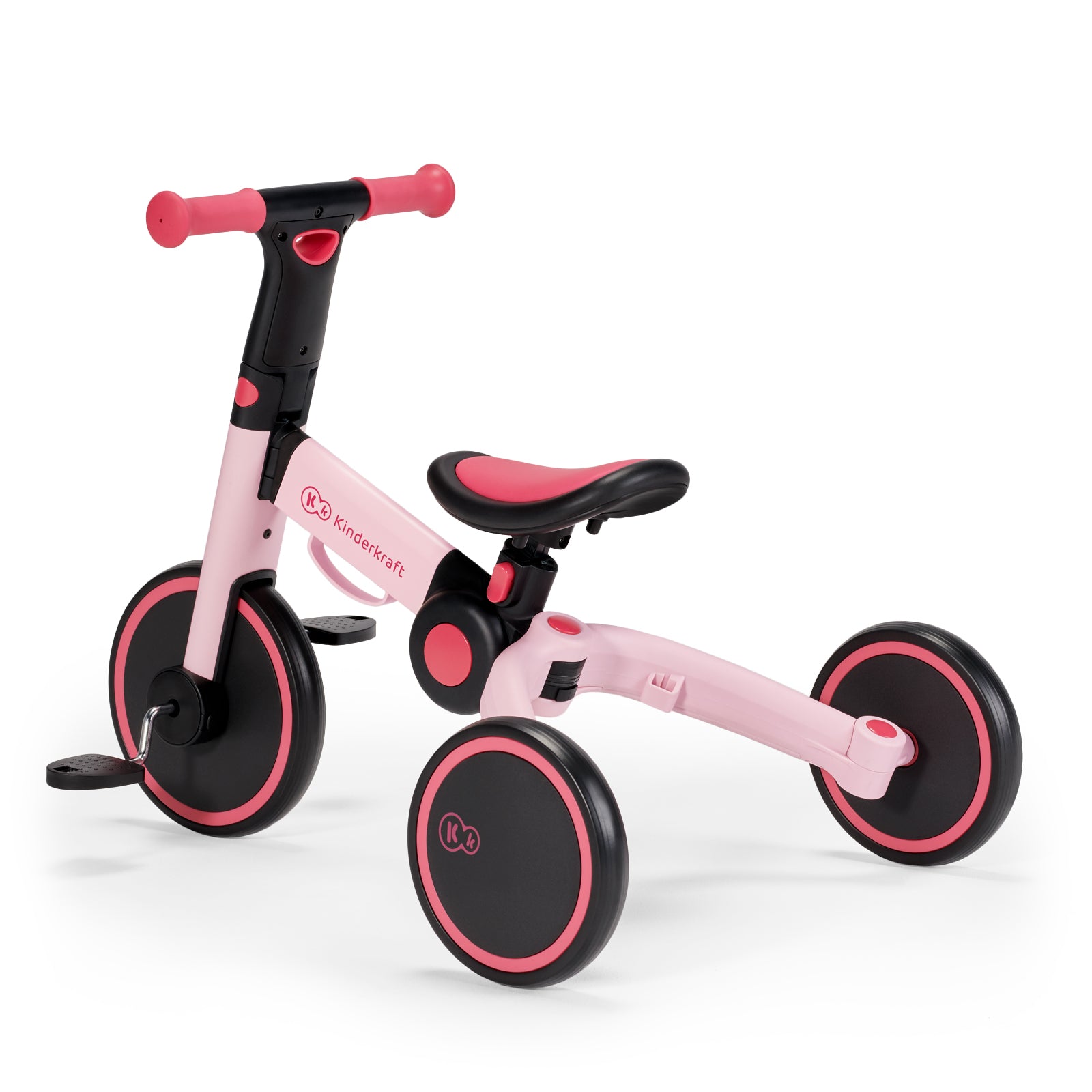 Kinderkraft триколка 3в1 4TRIKE pink - снимка 6