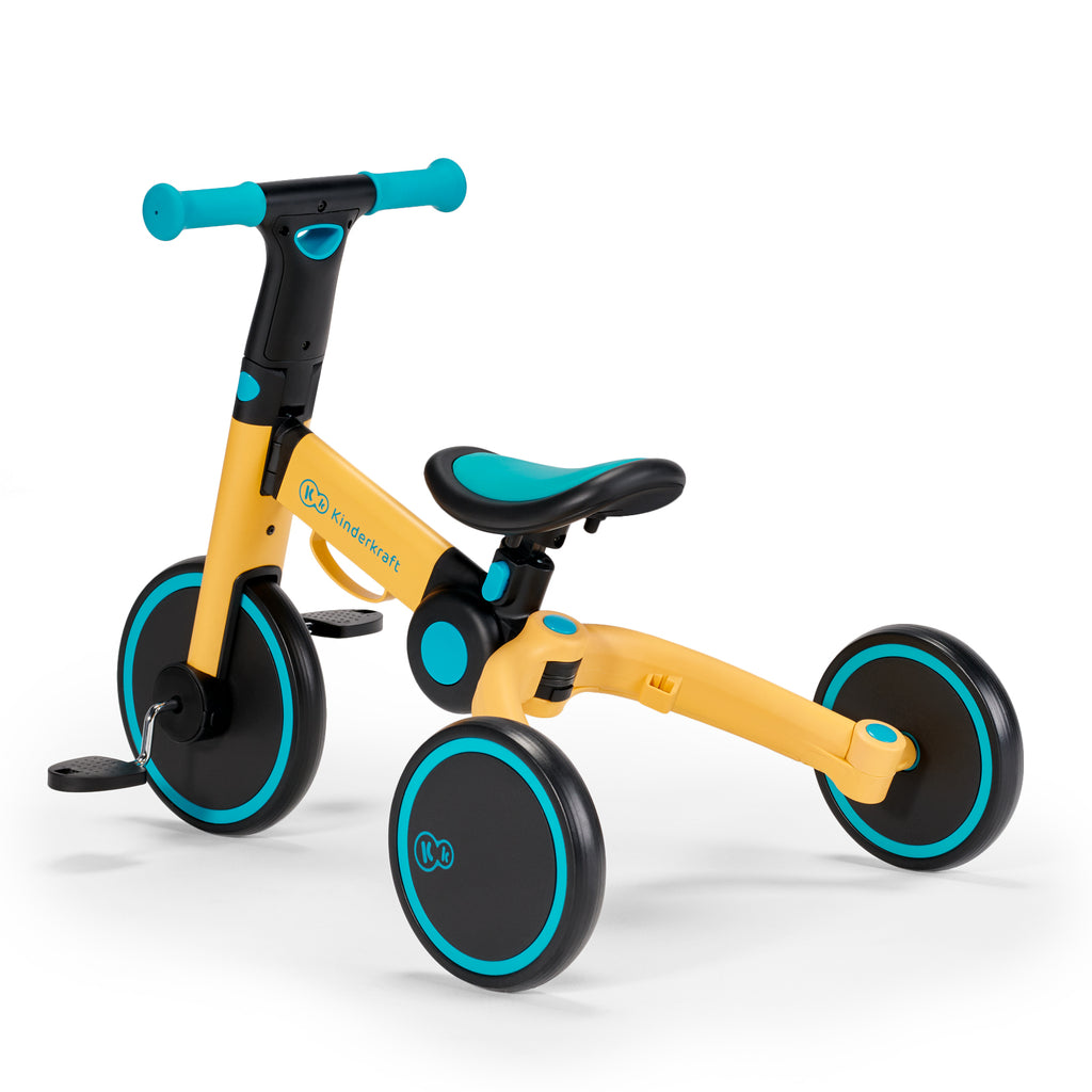Kinderkraft триколка 3в1 4TRIKE yellow - снимка 15