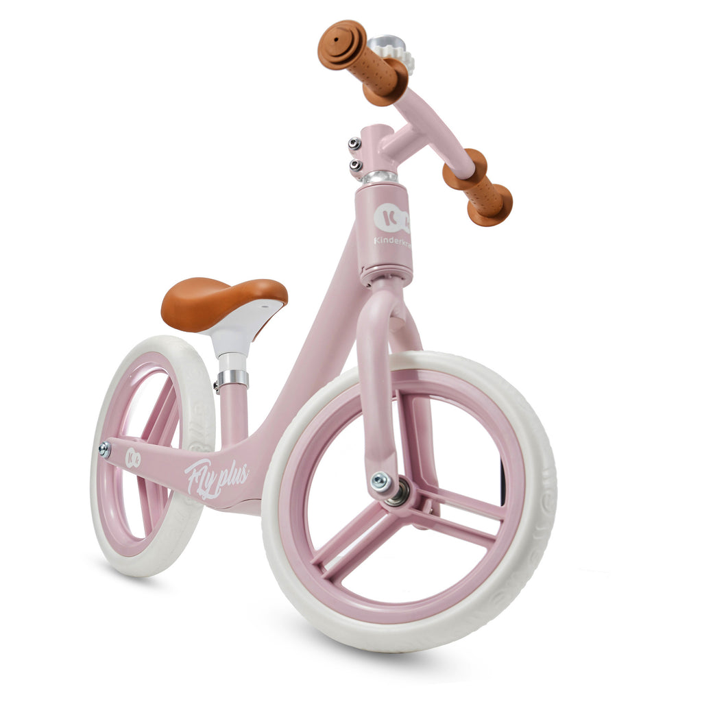 Kinderkraft FLY PLUS колело за баланс POWDER PINK - снимка 5