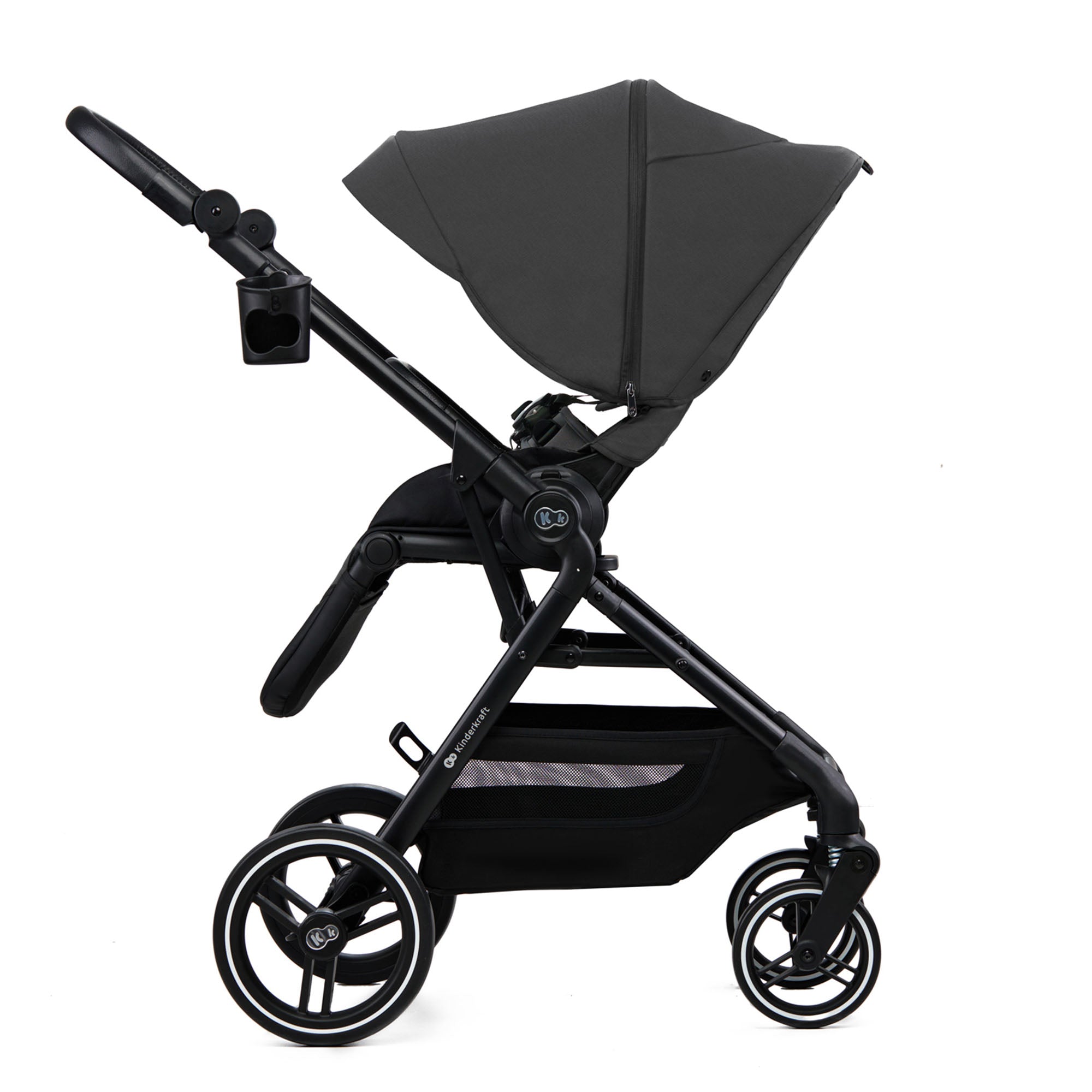 Kinderkraft YOXI бебешка количка 3в1 MOONLIGHT GREY - снимка 4