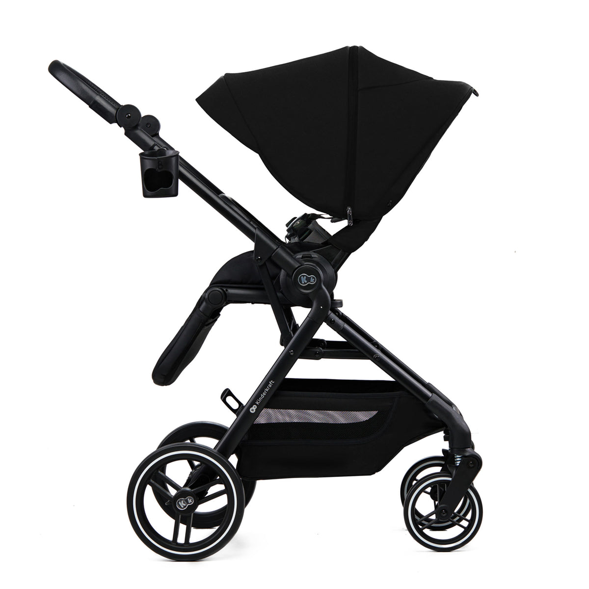 Kinderkraft YOXI бебешка количка 3в1 PURE BLACK - снимка 2
