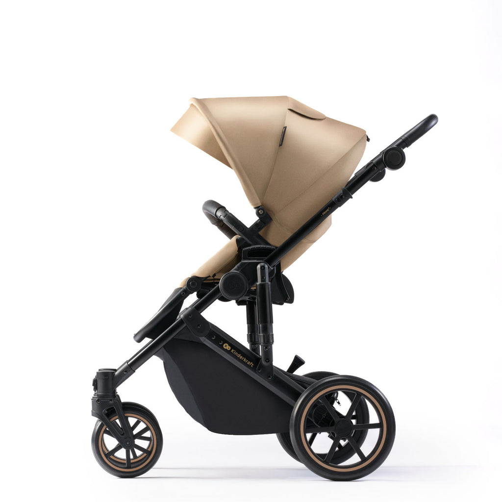 Kinderkraft Prime 2 бебешка количка 2в1 SANDROSE BEIGE - снимка 6