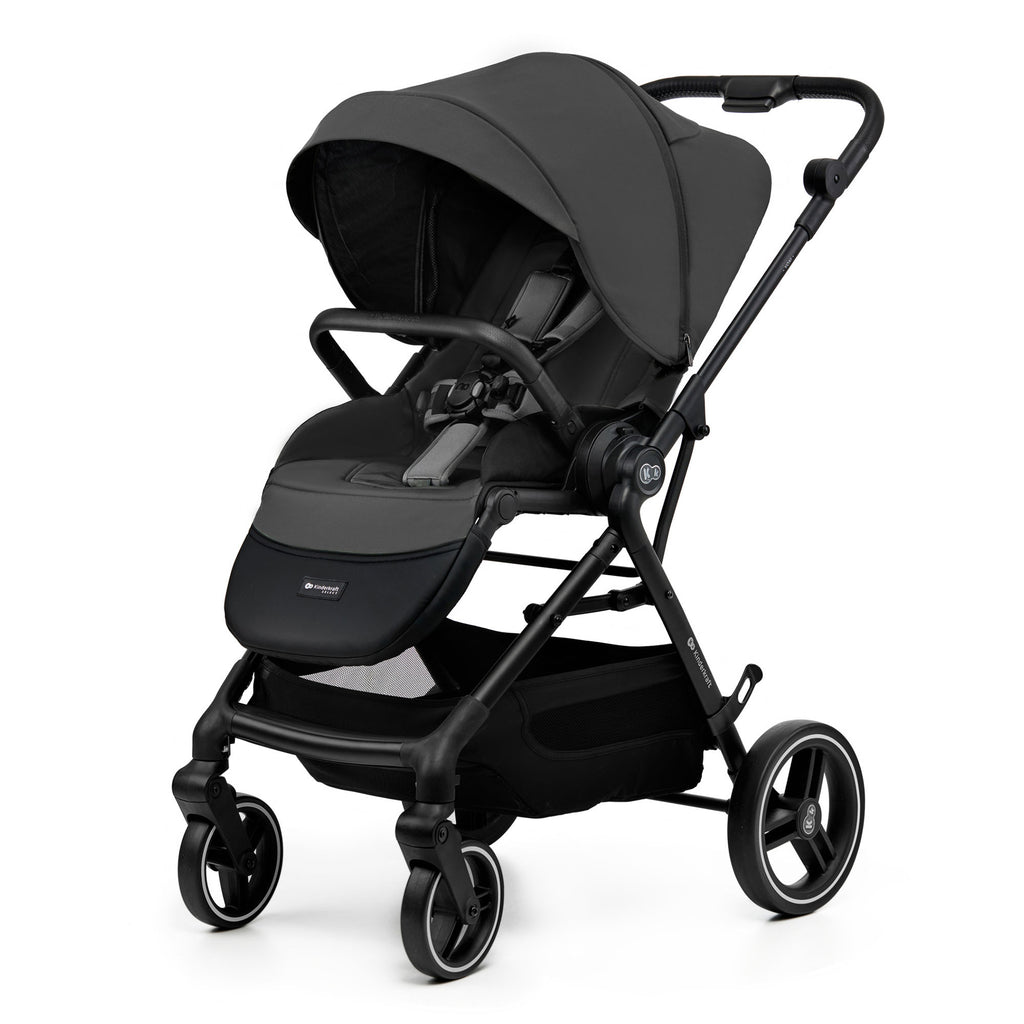Kinderkraft YOXI бебешка количка 3в1 MOONLIGHT GREY - снимка 3