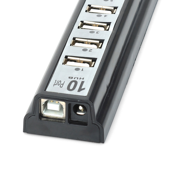 USB хъб No Brand, USB 2.0, 10 Порта, Различни цветове - 12061