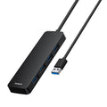 USB хъб Baseus UltraJoy, 4 Порта, USB към 4xUSB 3.0, 0.5m, Черен - 12074