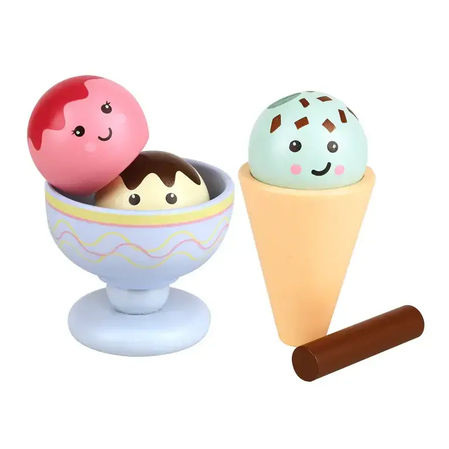 Дървен комплект сладоледи, 5 части, Orange Tree Toys - снимка 2