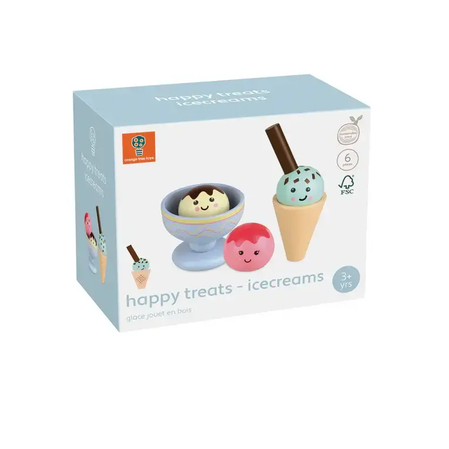 Дървен комплект сладоледи, 5 части, Orange Tree Toys - снимка 4