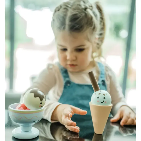 Дървен комплект сладоледи, 5 части, Orange Tree Toys - снимка 6