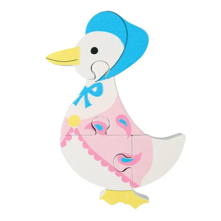 Дървен пъзел, Jemima puddle-duck