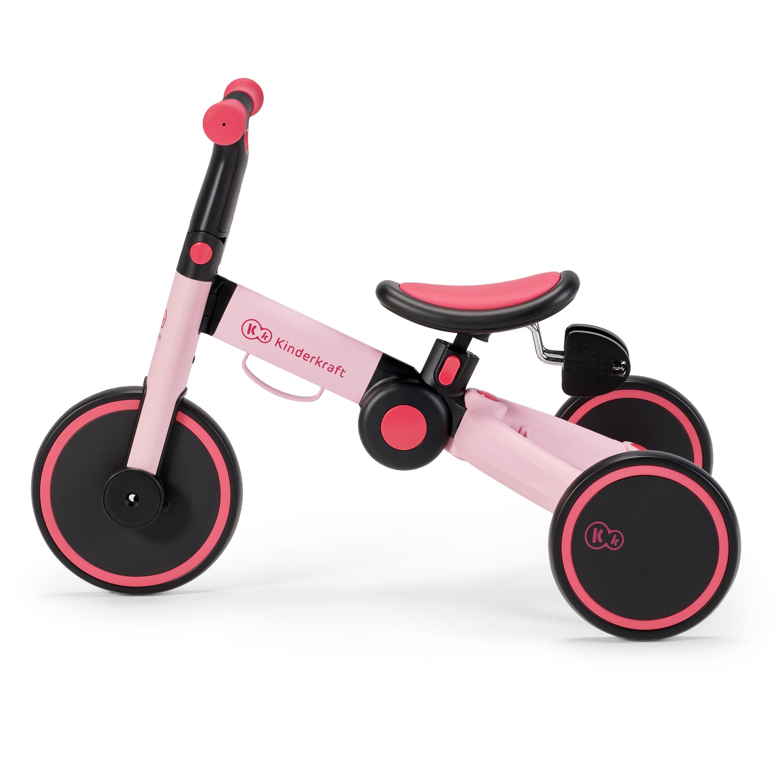 Kinderkraft триколка 3в1 4TRIKE pink - снимка 5