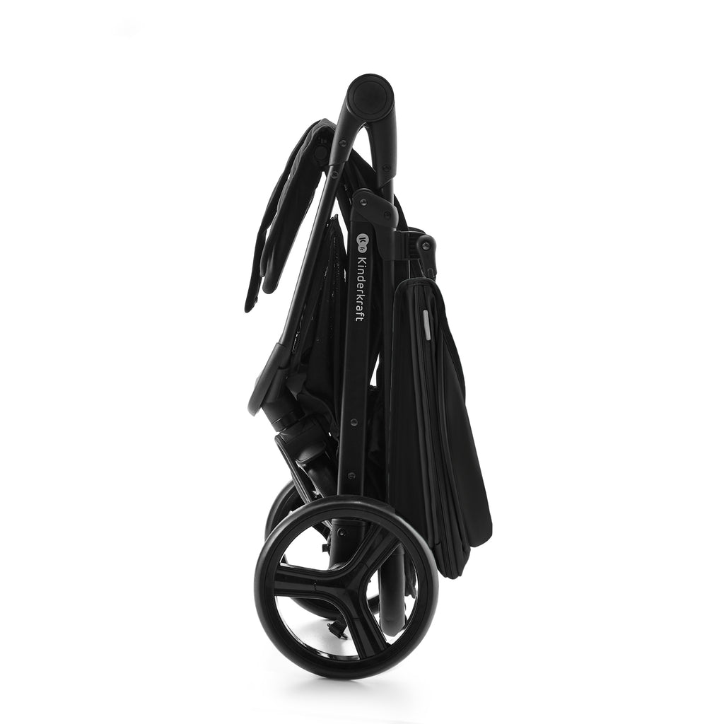 KinderKraft RINE бебешка количка CLASSIC BLACK