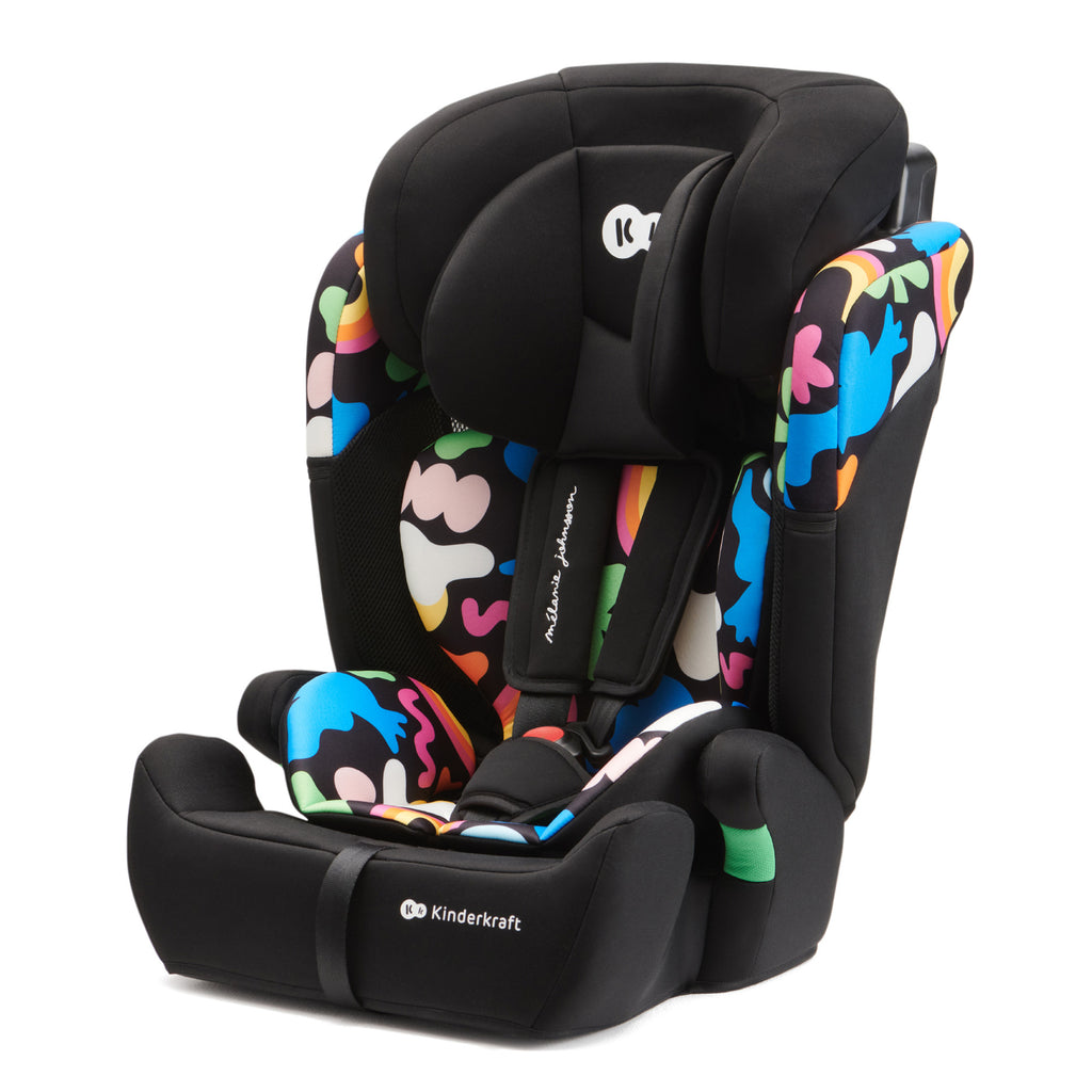 Kinderkraft столче за кола COMFORT UP i-Size HAPPY SHAPES - снимка 8