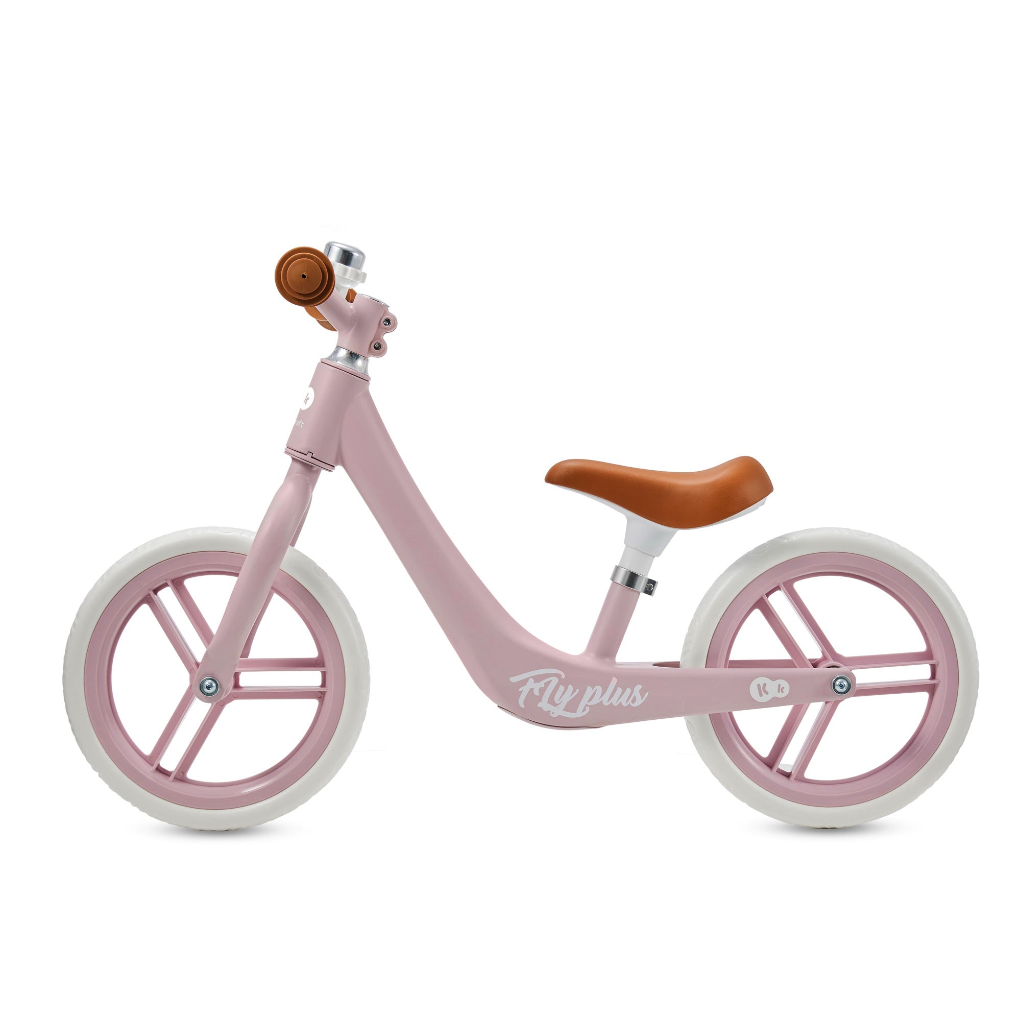 Kinderkraft FLY PLUS колело за баланс POWDER PINK - снимка 4