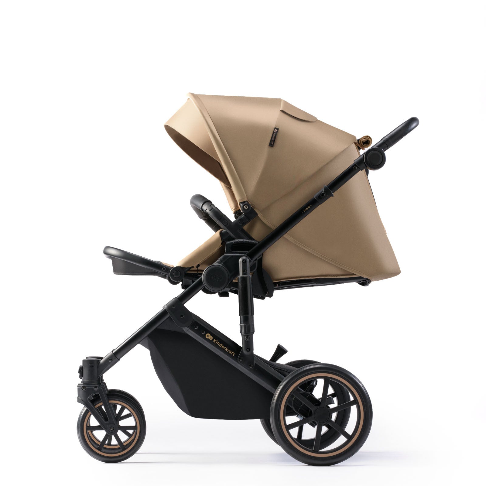 Kinderkraft Prime 2 бебешка количка 2в1 SANDROSE BEIGE - снимка 5