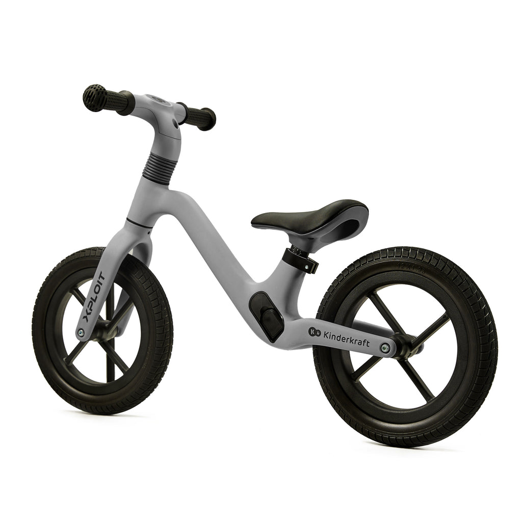 Kinderkraft XPLOIT колело за баланс MOONSTONE SILVER - снимка 5