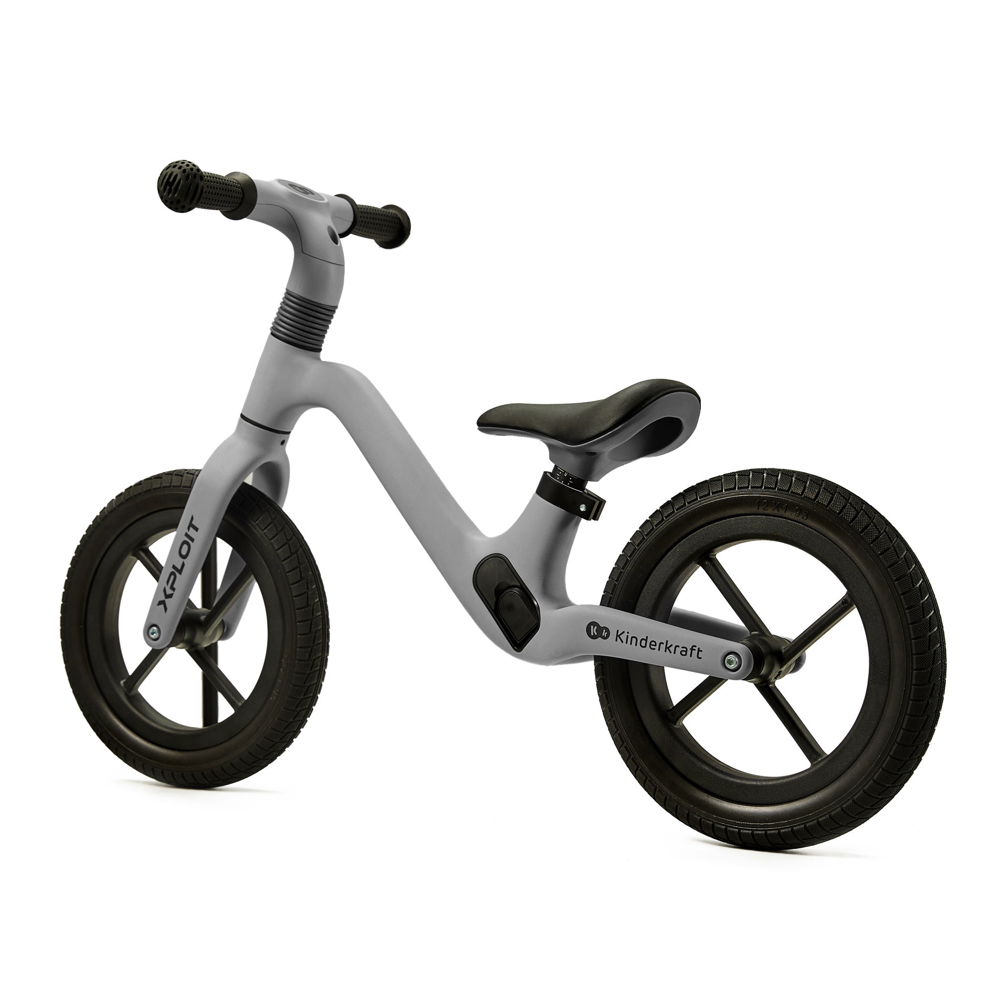 Kinderkraft XPLOIT колело за баланс MOONSTONE SILVER - снимка 5