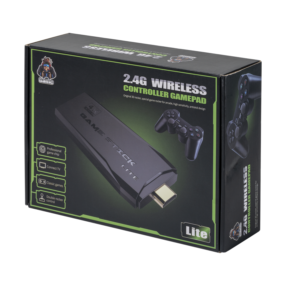 Игрова конзола No brand D600, 10000 Вградени игри, HDMI, Черен - 13042