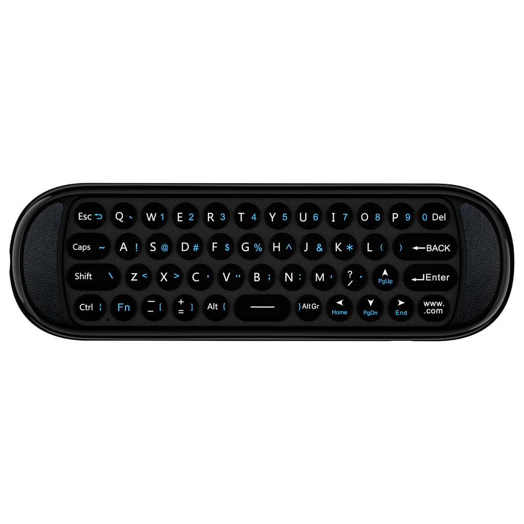 Универсално дистанционно No brand H6, Air mouse, USB 2.4GHz, Микрофон, IR програмируемо, Черен - 13045