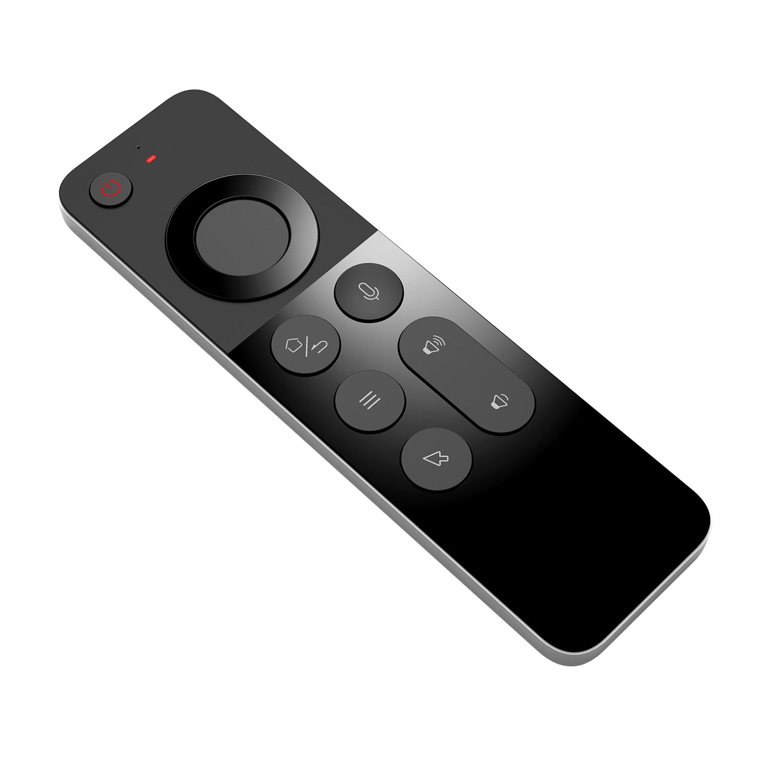 Универсално дистанционно No brand W3, Air mouse, USB 2.4GHz, Микрофон, IR програмируемо, Черен - 13047