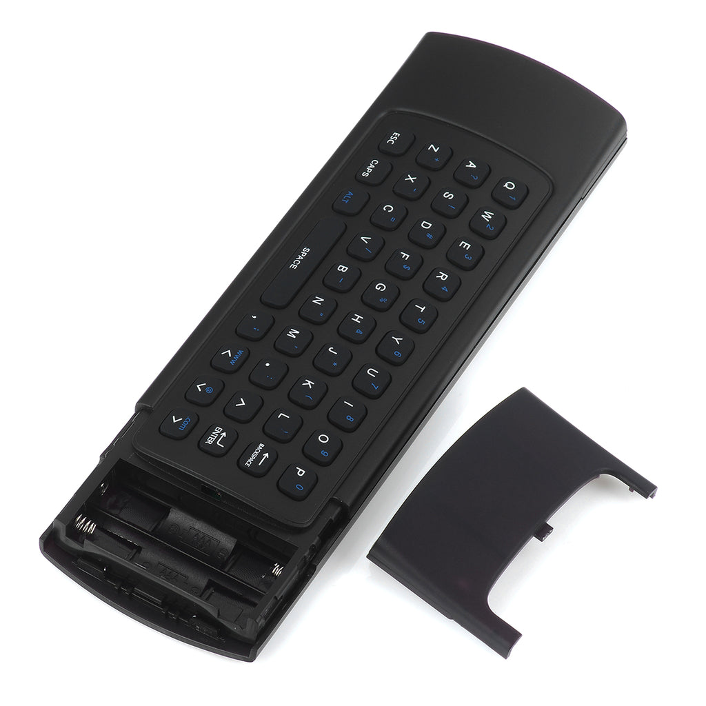 Универсално дистанционно No brand MX3, Air mouse, USB 2.4GHz, Микрофон, IR програмируемо, Черен - 13048