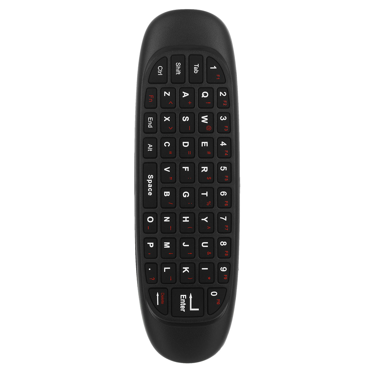 Универсално дистанционно No brand C120, Air mouse, USB 2.4GHz, Микрофон, Черен - 13052