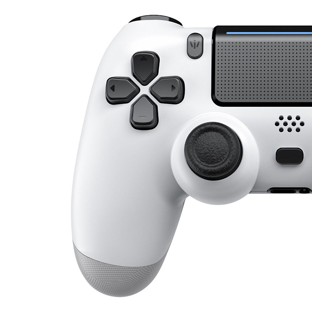 Безжичен джойстик No brand 5005B, За Play Station 4, Бял - 13079