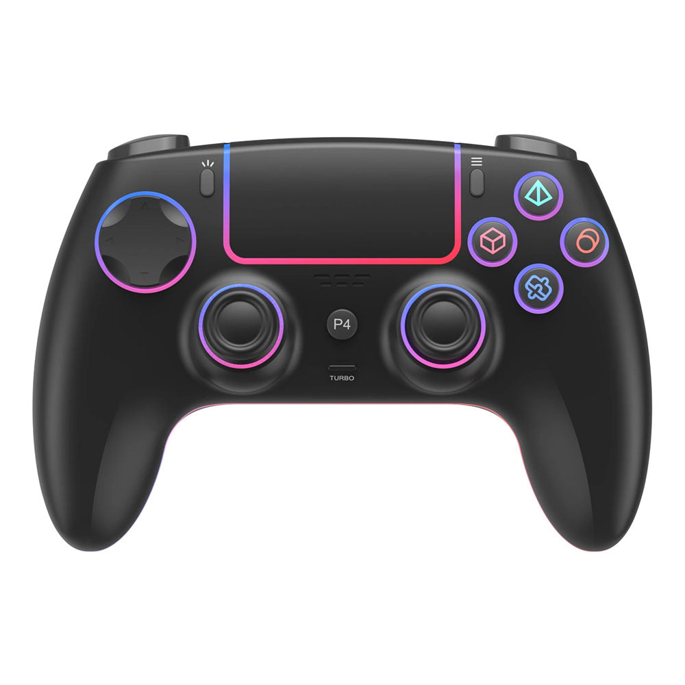 Безжичен джойстик No brand 4015B, За Play Station 4, Черен - 13084