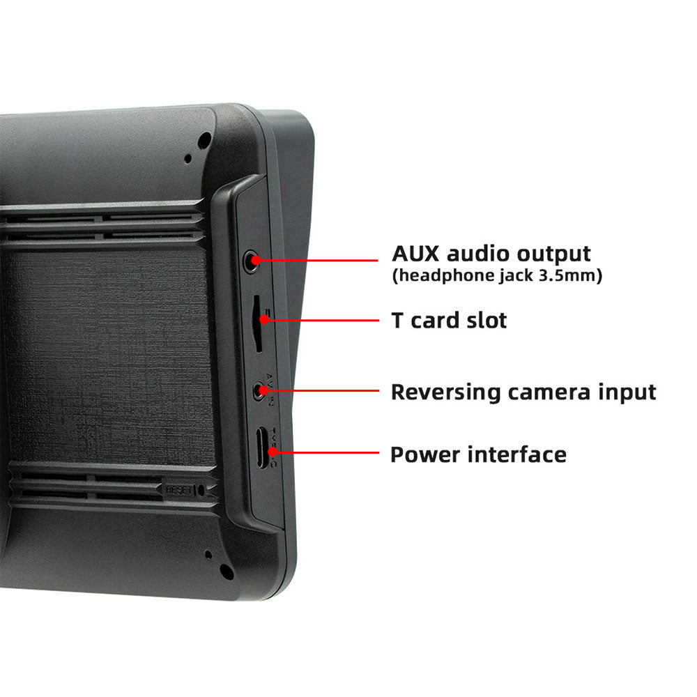 Преносим CarPlay / Android Auto дисплей No brand, X5570R-L, 7", За автомобил - 13326