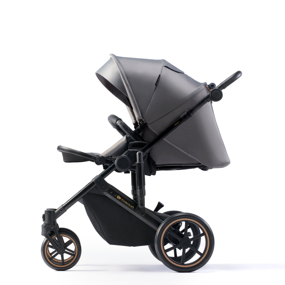 Kinderkraft Prime 2 бебешка количка 2в1 SHADOW GREY - снимка 3