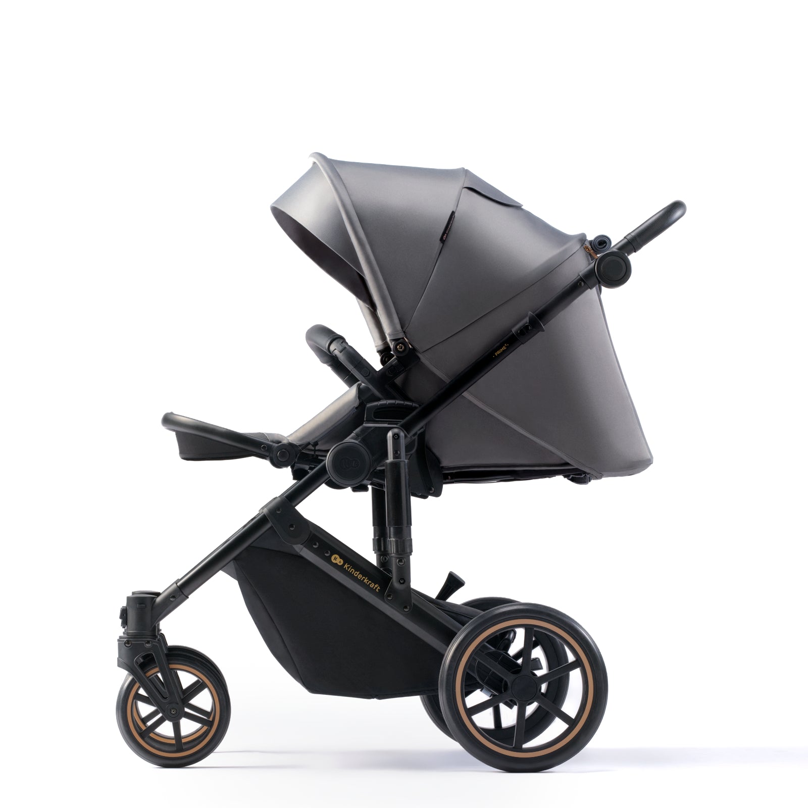 Kinderkraft Prime 2 бебешка количка 2в1 SHADOW GREY - снимка 3