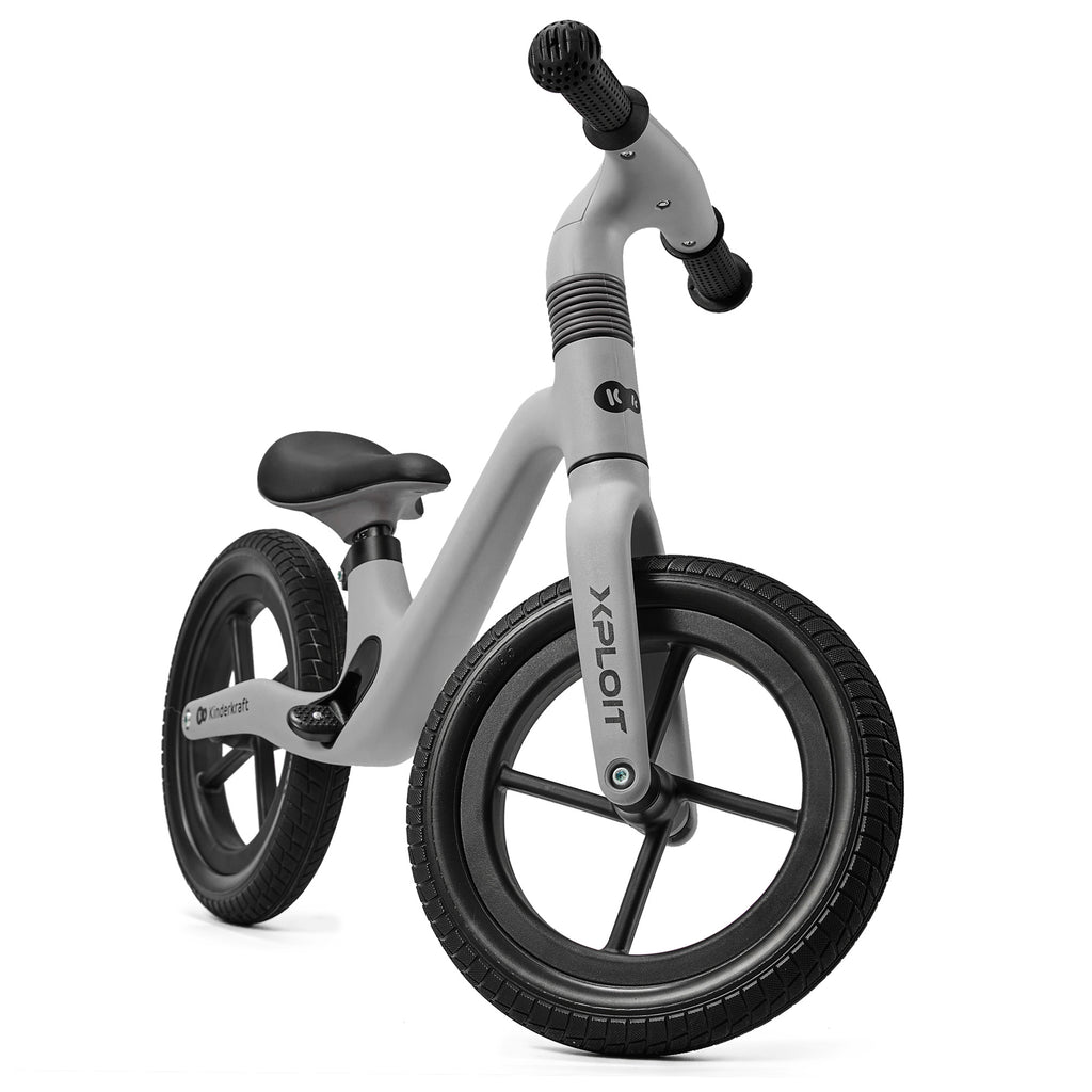 Kinderkraft XPLOIT колело за баланс MOONSTONE SILVER - снимка 4