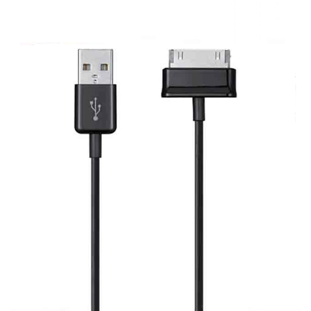 Кабел за данни USB Samsung galaxy Tab,Черен, 1m - 14113