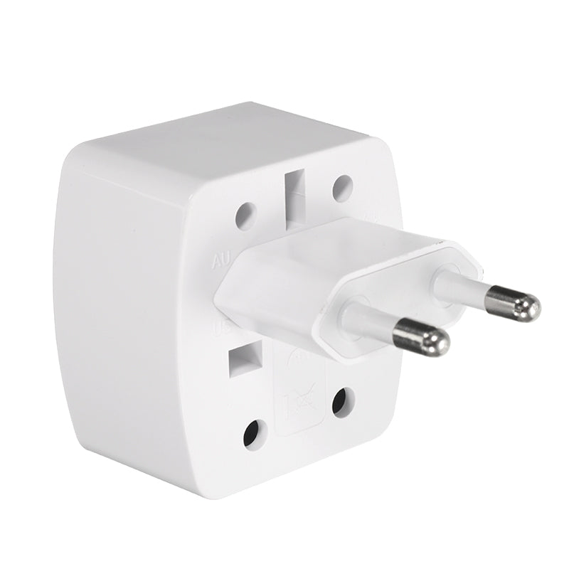 Преходник LDNIO Z4, EU/US/UK/AU към EU/US/UK/AU, 220V, Универсален, Бял - 14746