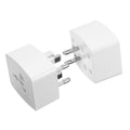Преходник LDNIO Z4, EU/US/UK/AU към EU/US/UK/AU, 220V, Универсален, Бял - 14746