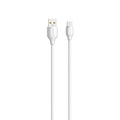 Кабел за данни LDNIO LS371, Micro USB, 1.0m, Бял - 40070