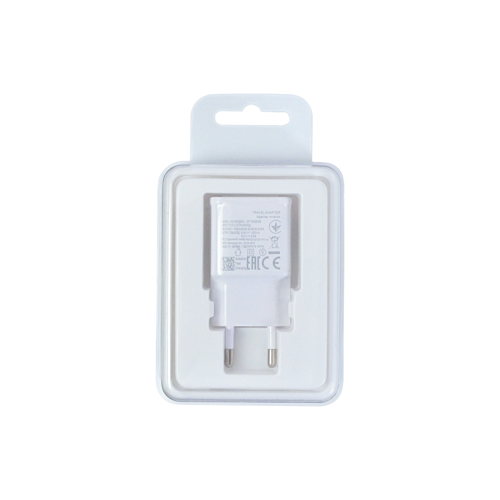 Мрежово зарядно устройство, No brand, 5V / 1A 220V, 1 x USB, Бял - 14861