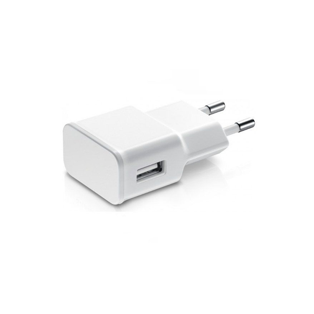 Мрежово зарядно устройство, No brand, 5V / 1A 220V, 1 x USB, Бял - 14962