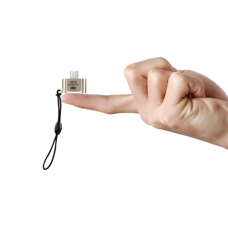 Преходник, Earldom, OT04, USB F към Micro USB, OTG, Различни цветове - 14873