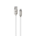 Кабел за данни, Earldom, EC-005m, Micro USB, 1.5м, Бял - 14903