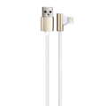 Кабел за данни No brand C01, Lightning (iPhone 5/6/7/SE), 1.0m, Златист - 14975