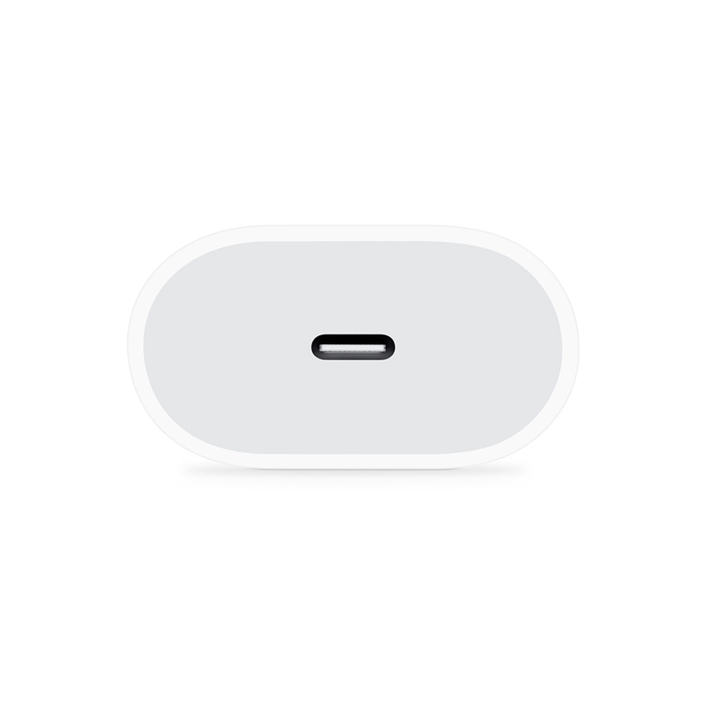 Мрежово зарядно устройство No brand, iPhone 11 Pro, 1xType-C PD, 5V/3.0A, + Кабел Type-C към Lightning , 1.0m, Бял - 14991