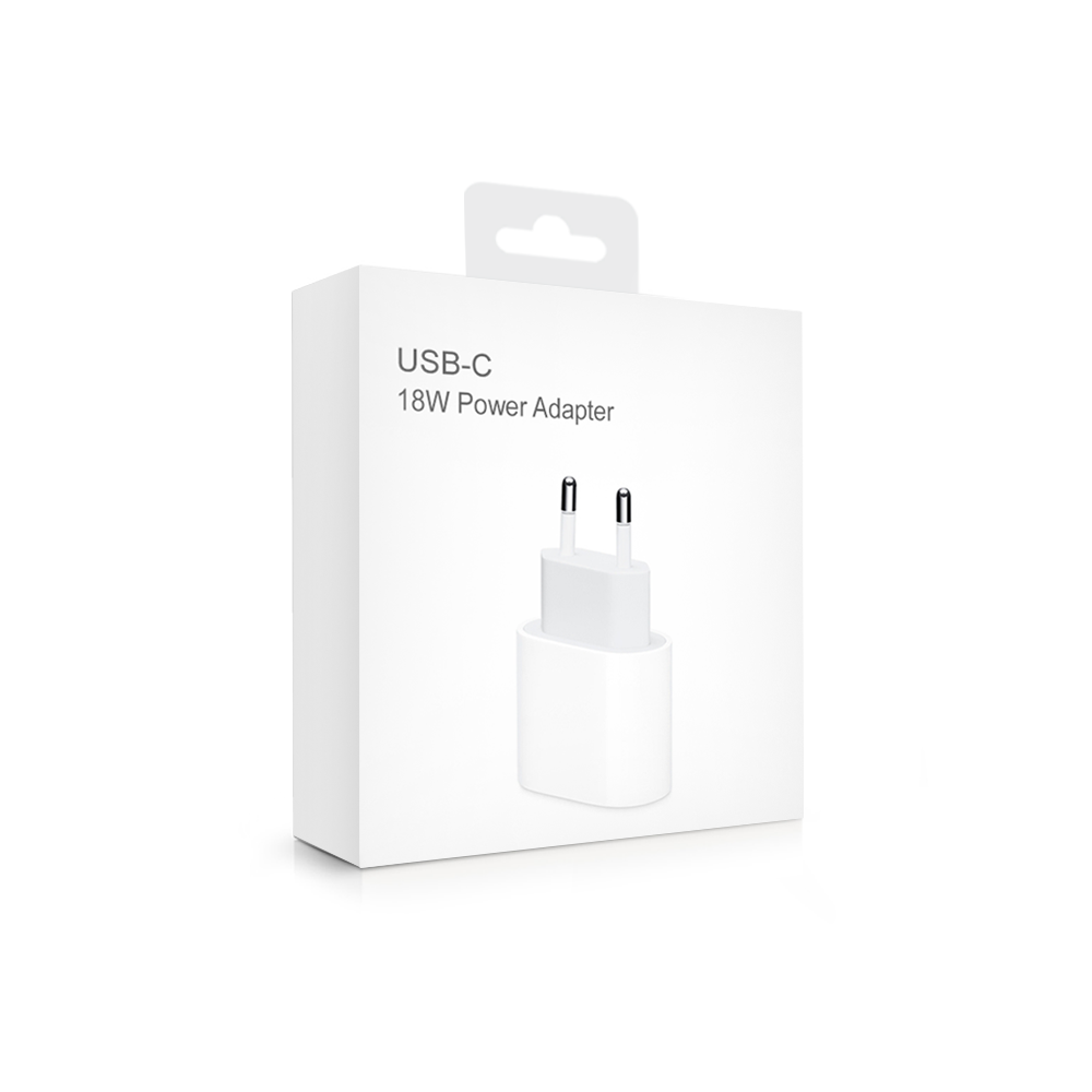 Мрежово зарядно устройство No brand, iPhone 11 Pro, 1xType-C PD, 5V/3.0A, Бял - 14989