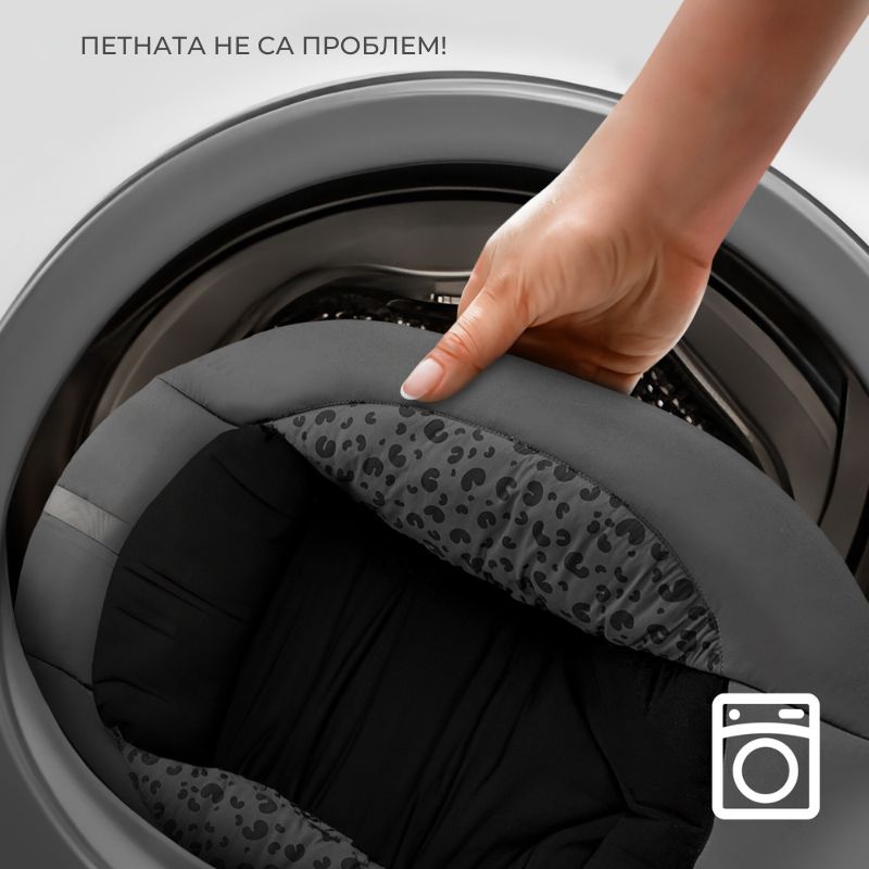 Kinderkraft люлка LUMI 2 dark grey - снимка 5